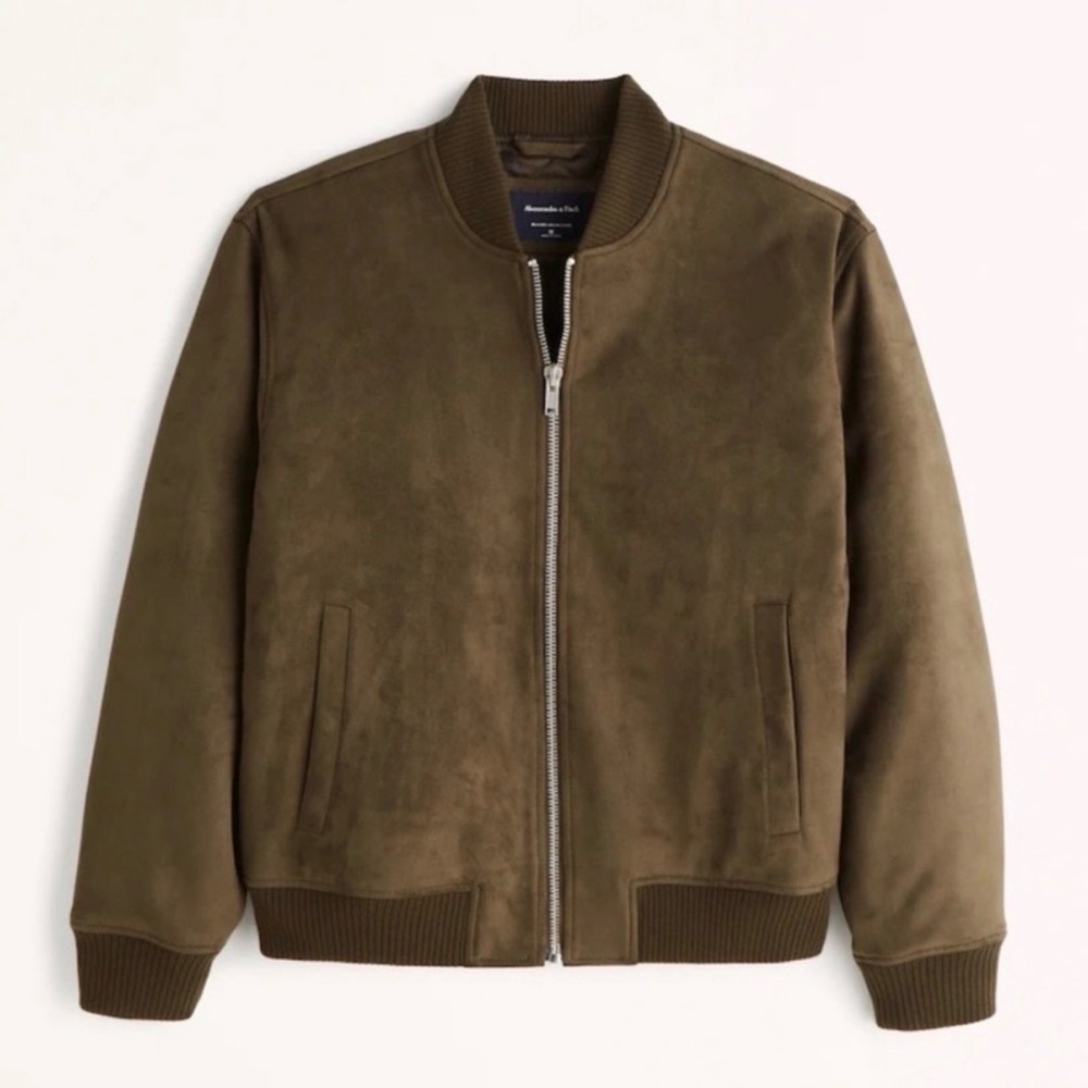 Abercrombie & Fitch Olive Bomber Jacket